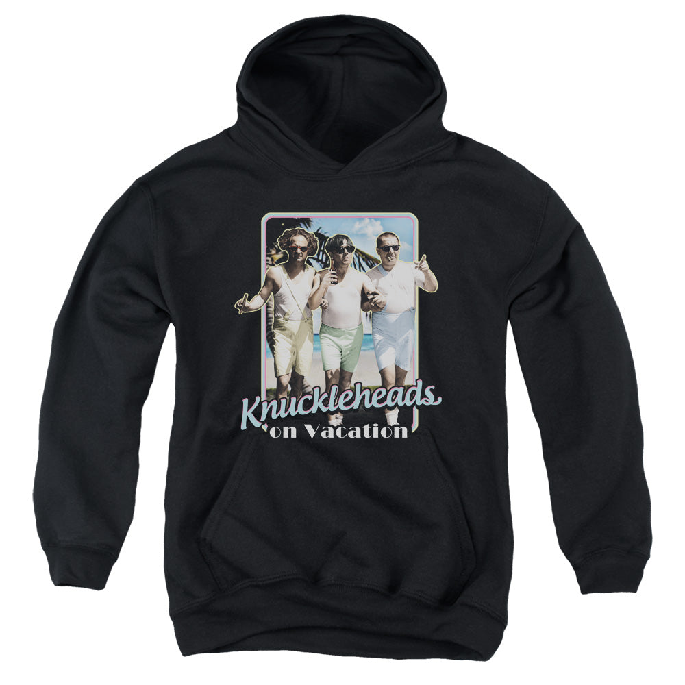 The Three Stooges Knuckleheads on Vacation Youth Hoodie