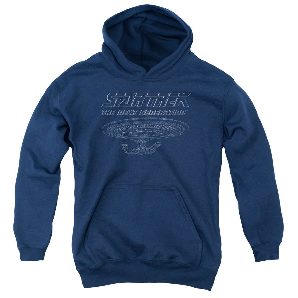 Star Trek TNG Enterprise Youth Hoodie