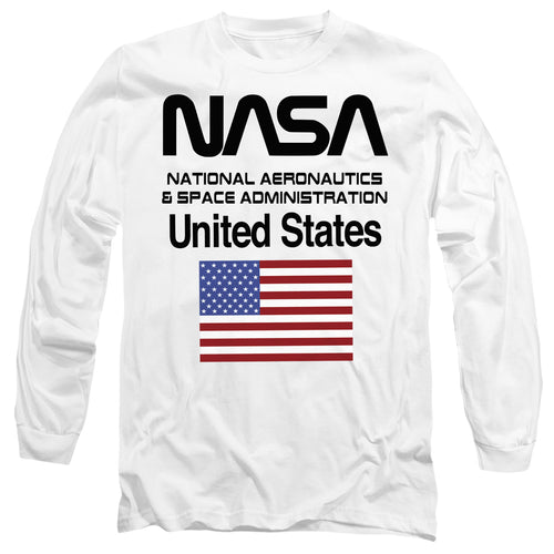 NASA Administration Wordmark Long Sleeve T-Shirt