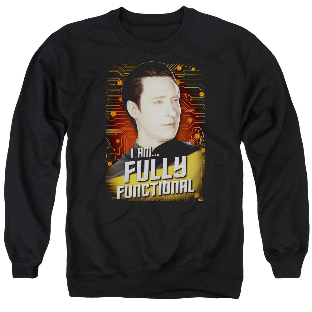 Star Trek Data Fully Functional Crewneck Sweatshirt