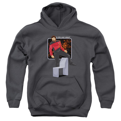 Star Trek Riker Is This Seat Taken Youth Hoodie