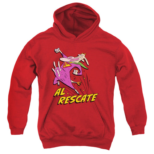Cow and Chicken Al Rescate Youth Hoodie