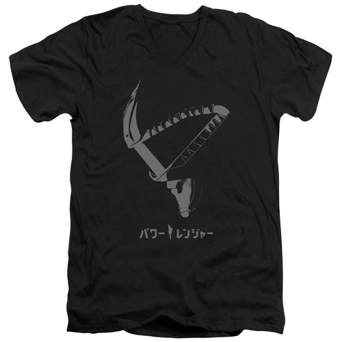 Mighty Morphin Power Rangers Helmet V-Neck T-Shirt