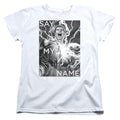 Justice League Say My Name Womens T-Shirt