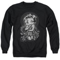 Betty Boop Fashion Roses Crewneck Sweatshirt