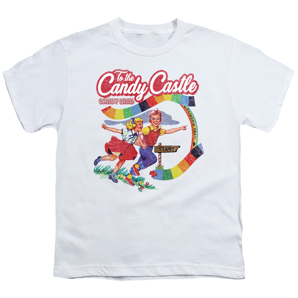 Candy Land To the Candy Castle White Youth/Toddler T-Shirt