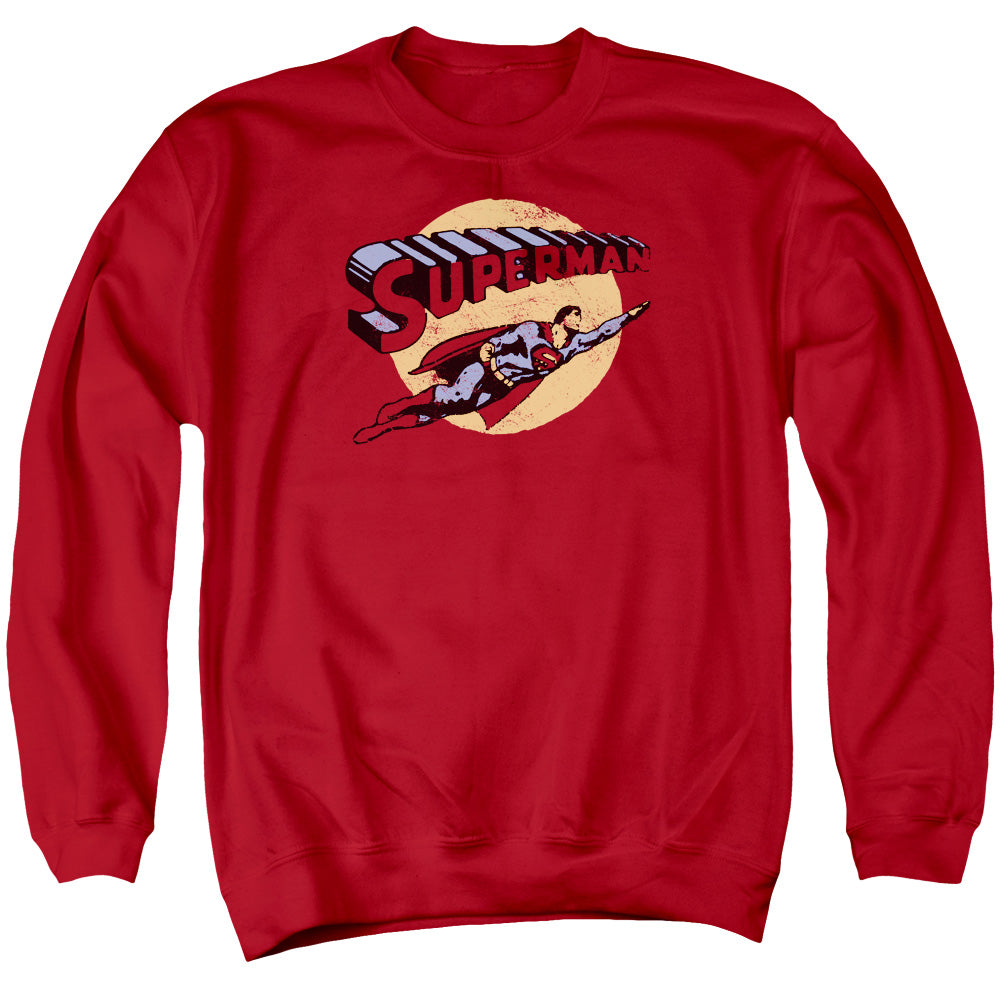 Superman Fly by Crewneck Sweatshirt