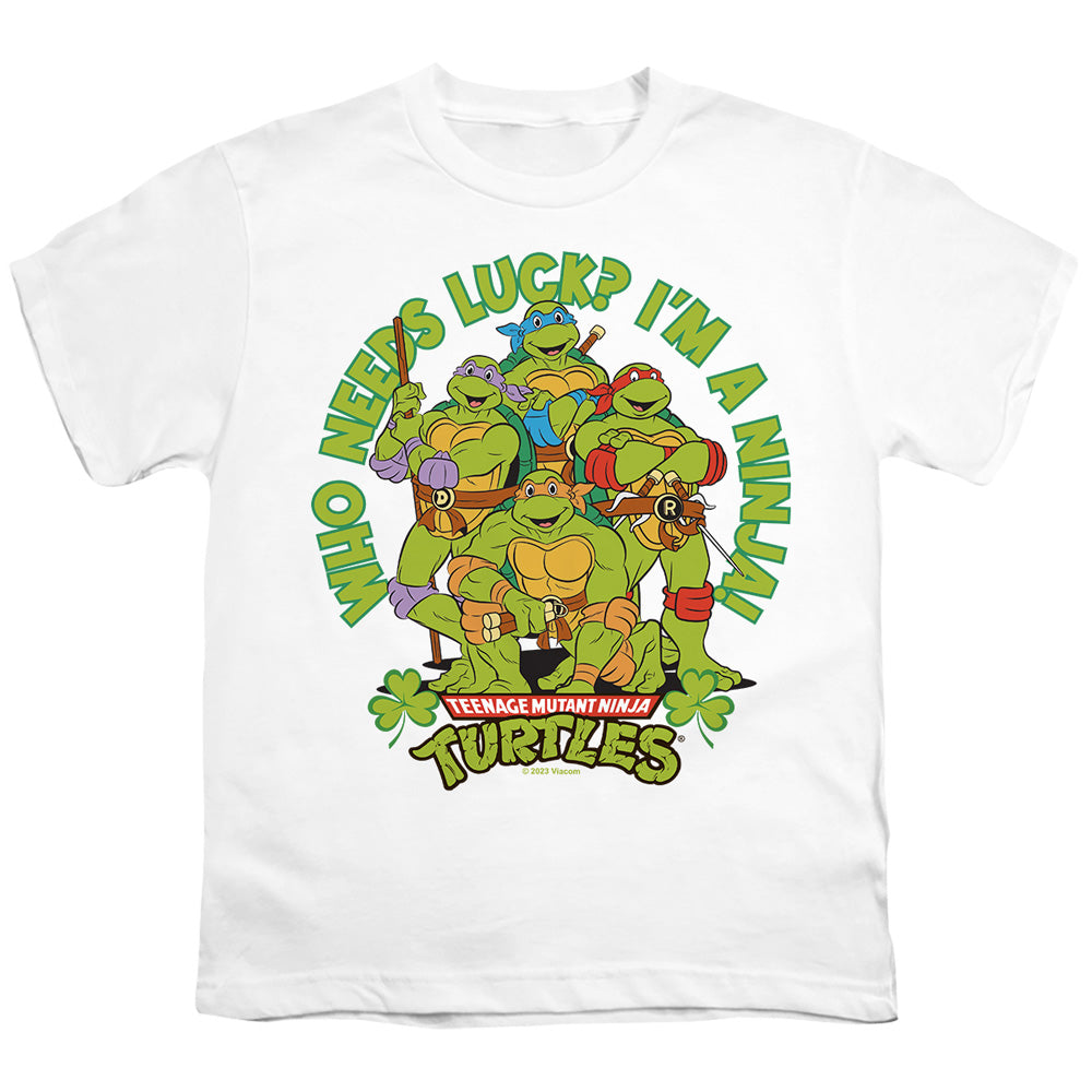 Teenage Mutant Ninja Turtles ST. Patrick's Day Who Needs Luck Youth/Toddler T-Shirt