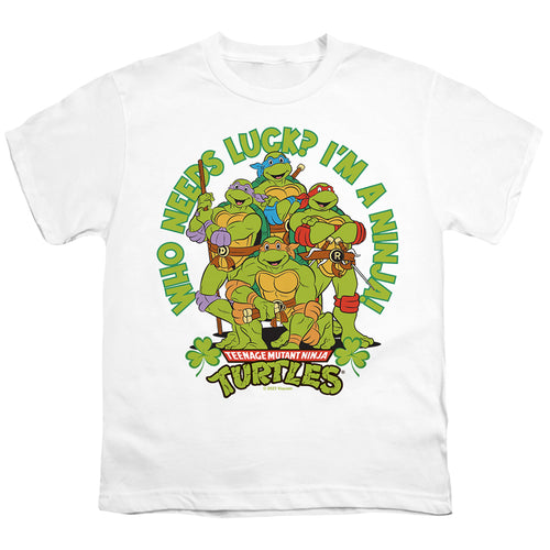 Teenage Mutant Ninja Turtles ST. Patrick's Day Who Needs Luck Youth/Toddler T-Shirt