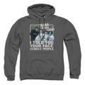 The Three Stooges Your Face Scares People Pullover Hoodie
