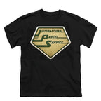 International Parcel Service Vintage Badge Black