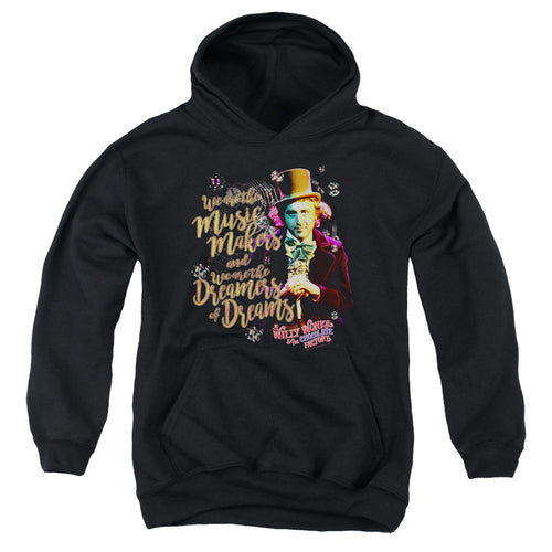 Willy Wonka & the Chocolate Factory We Are the Music Makers Youth Hoodie