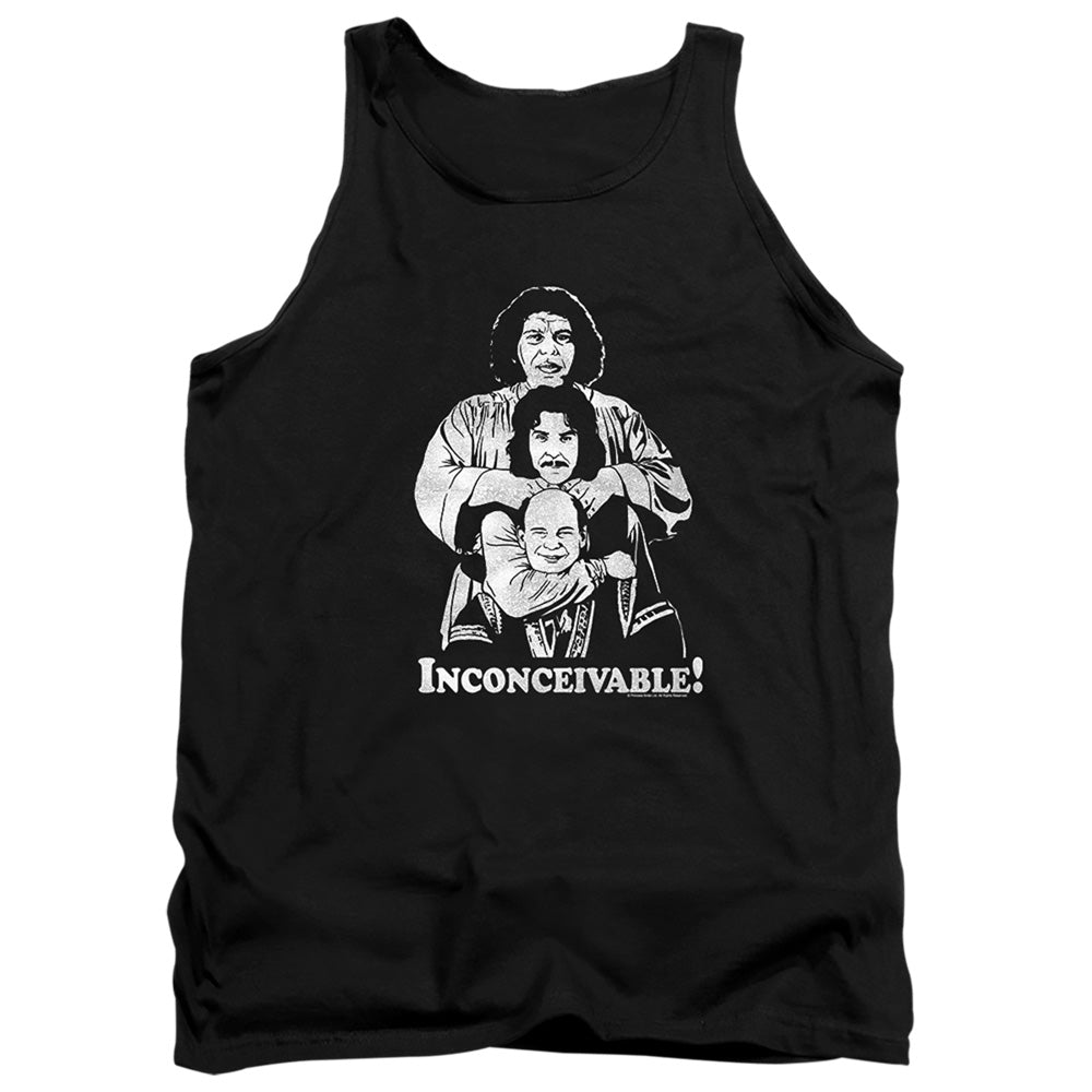 The Princess Bride Inconceivable Trio Black Tank Top