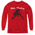 Elvis Presley Overprint Youth Long Sleeve T-Shirt