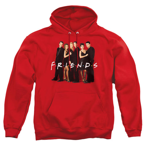 Friends Cast In Black Pullover Hoodie