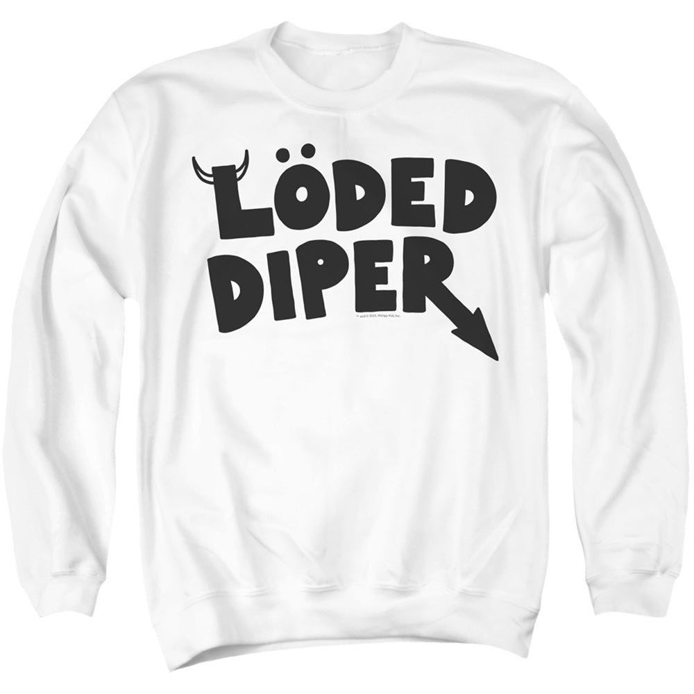 Diary of a Wimpy Kid Loded Diper Logo Crewneck Sweatshirt