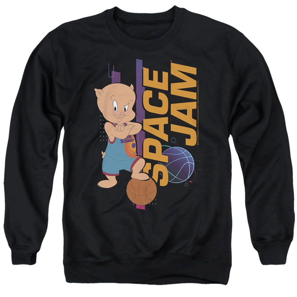 Space Jam Porky Standing Crewneck Sweatshirt