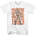 MOTU 1983 Masters of the Universe t-shirt in white