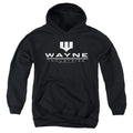 Batman Wayne Industries Black Youth Hoodie