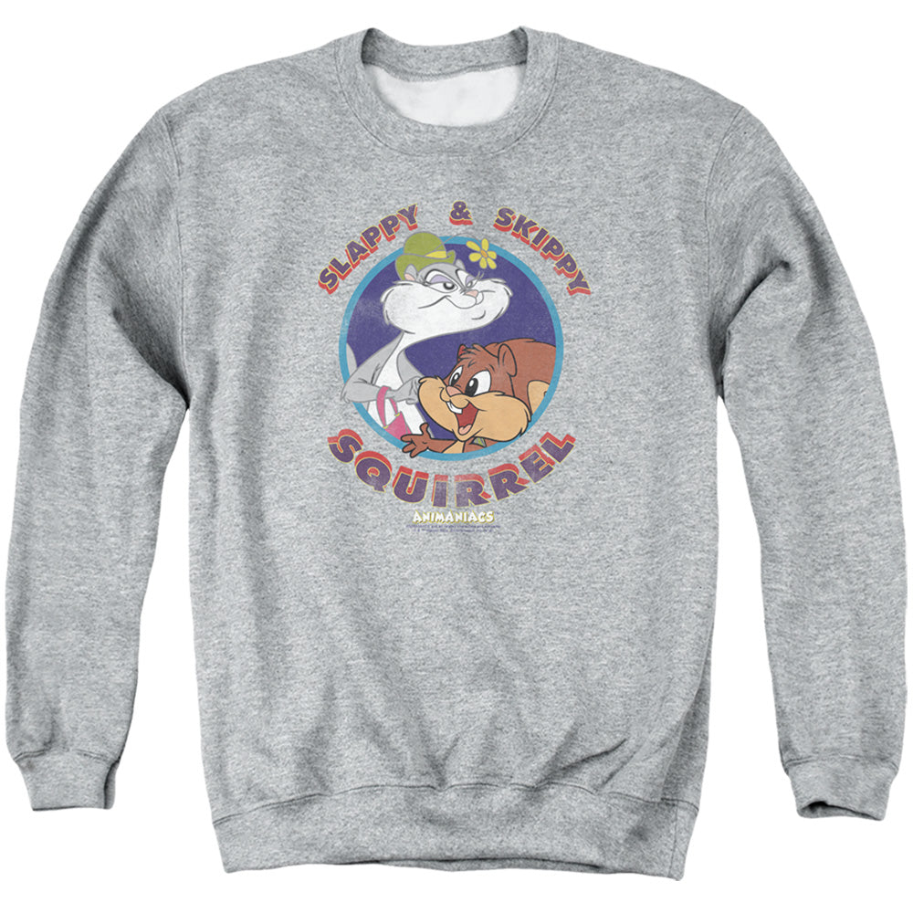 Animaniacs Slappy And Skippy Squirrel Crewneck Sweatshirt
