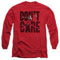 Justice League DonT Care Long Sleeve T-Shirt