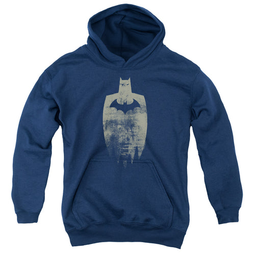 Batman Gold Silhouette Youth Hoodie
