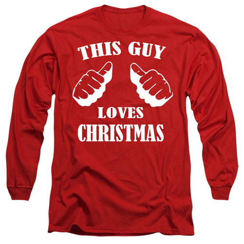 This Guy Loves Christmas Long Sleeve T-Shirt