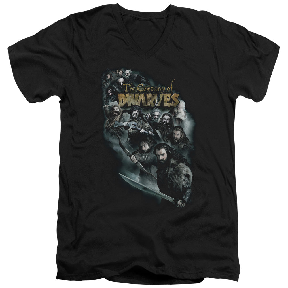 The Hobbit Company of Dwarves V-Neck T-Shirt