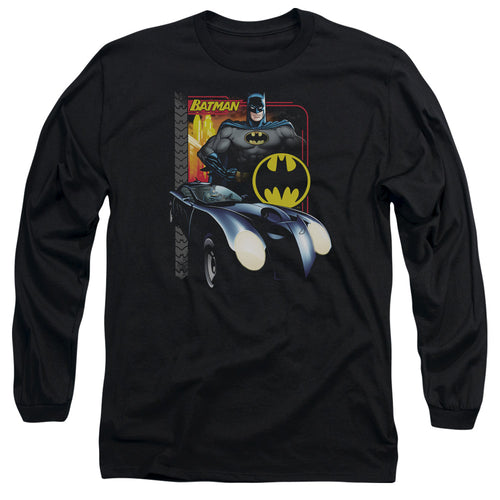 Batman Bat Racing Long Sleeve T-Shirt