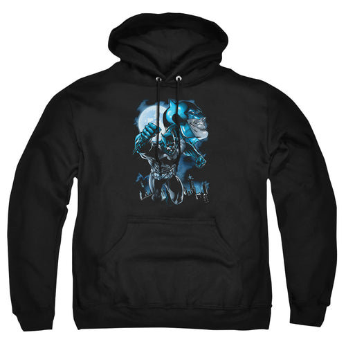 Batman Moonlight Bat Pullover Hoodie