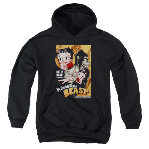 Betty Boop Boyfriend the Beast Youth Hoodie