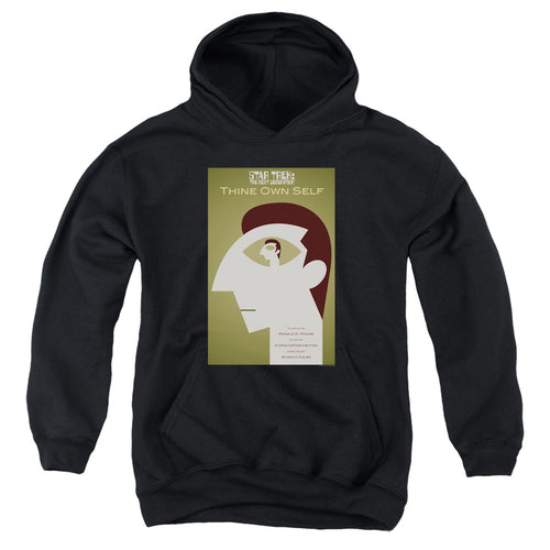 Star Trek Thine Own Self Black Youth Hoodie