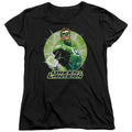 Green Lantern Green Static Womens T-Shirt