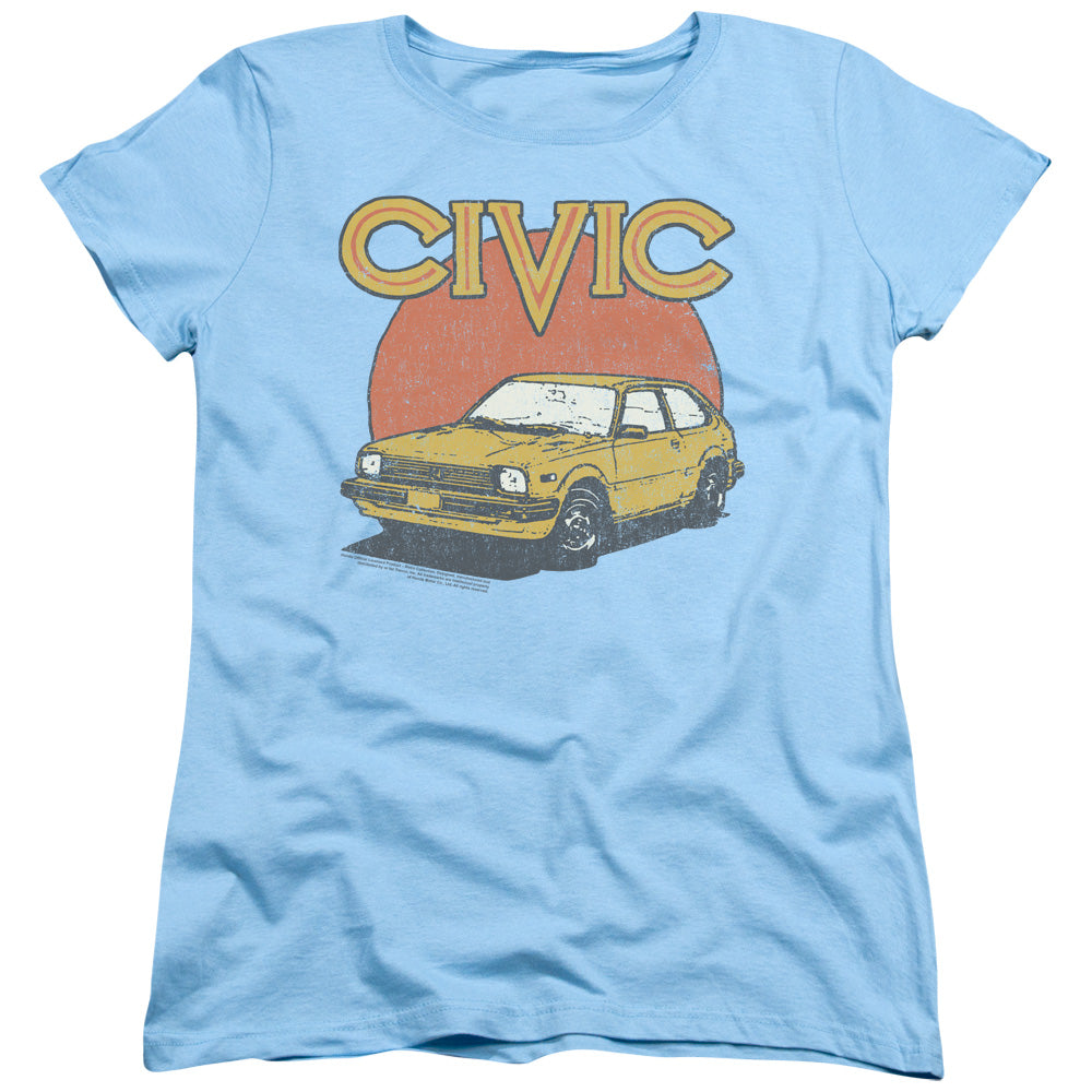 Honda Retro Civic Womens T-Shirt