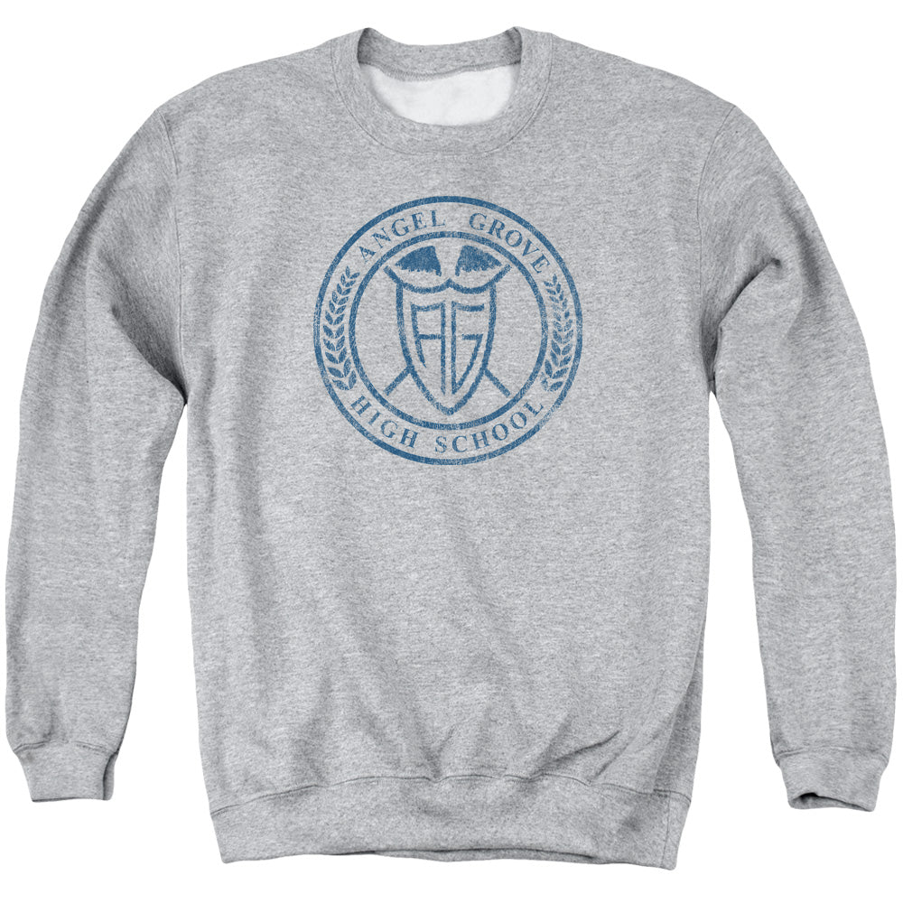 Mighty Morphin Power Rangers Angel Grove Hs Crewneck Sweatshirt
