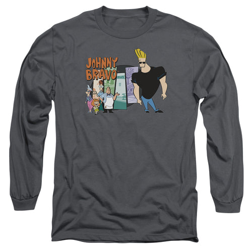 Johnny Bravo Johnny & Friends Long Sleeve T-Shirt