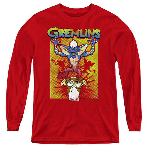 Gremlins Be Afraid Youth Long Sleeve T-Shirt
