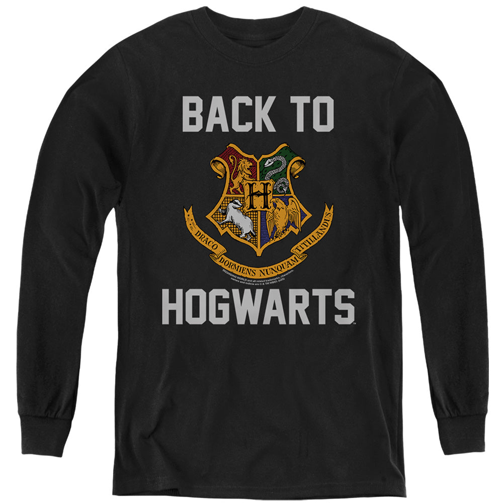 Harry Potter I'D Rather Be At Hogwarts 1 Youth Long Sleeve T-Shirt