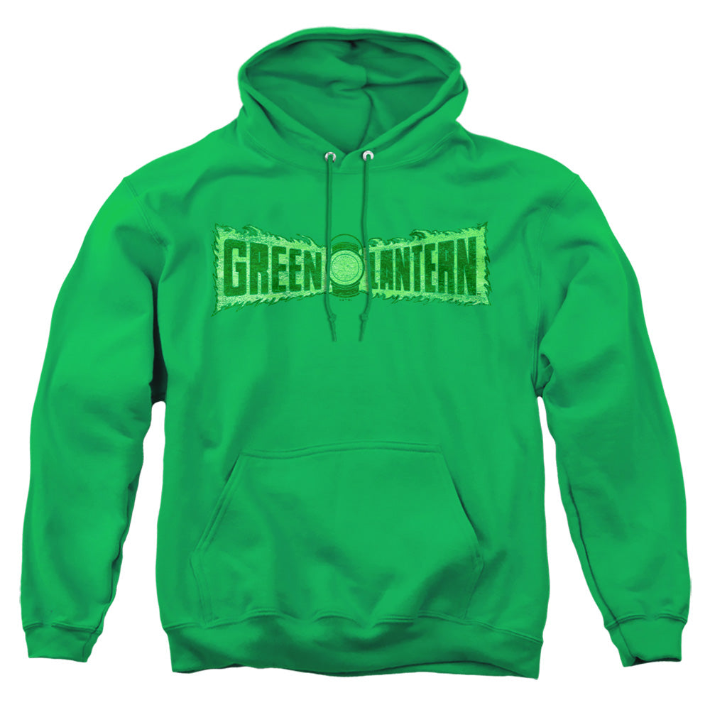 Green Lantern Flame Logo Pullover Hoodie
