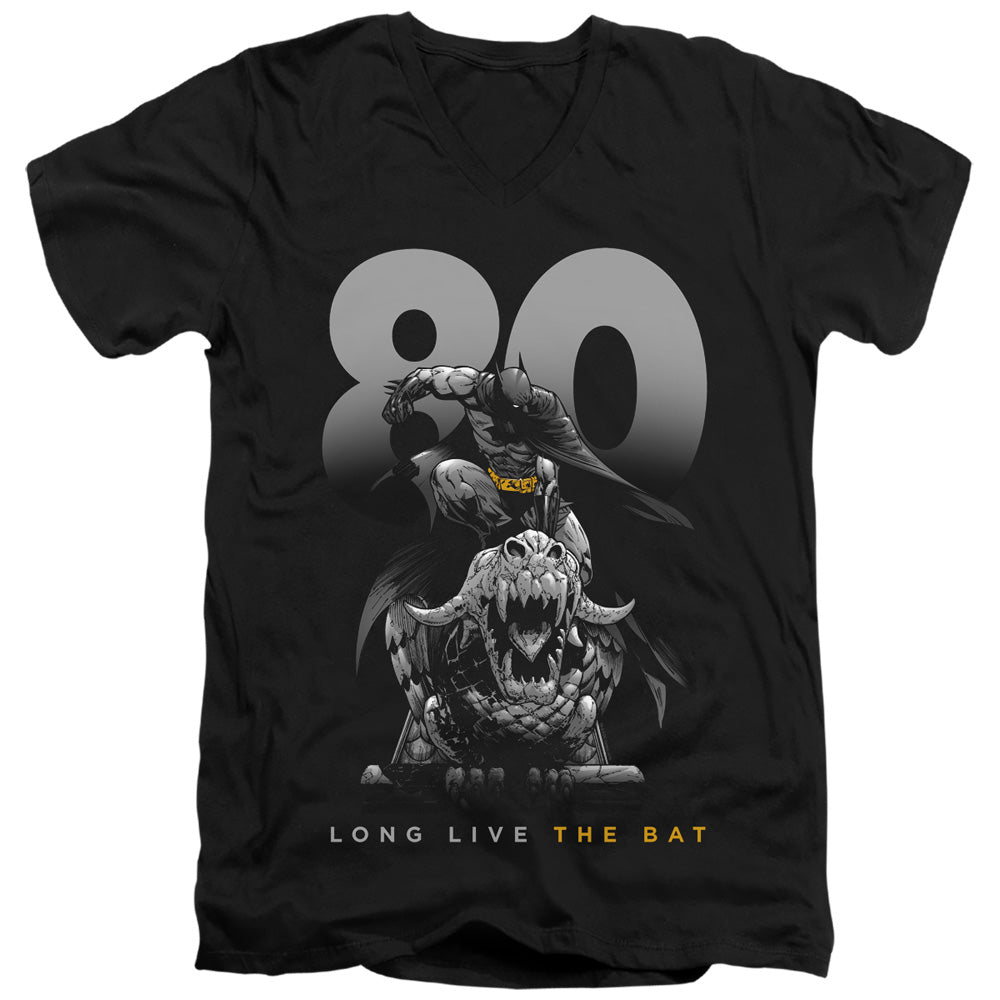 Batman Big 80 V-Neck T-Shirt