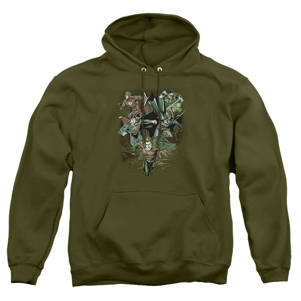 Justice League Spacing Out Pullover Hoodie