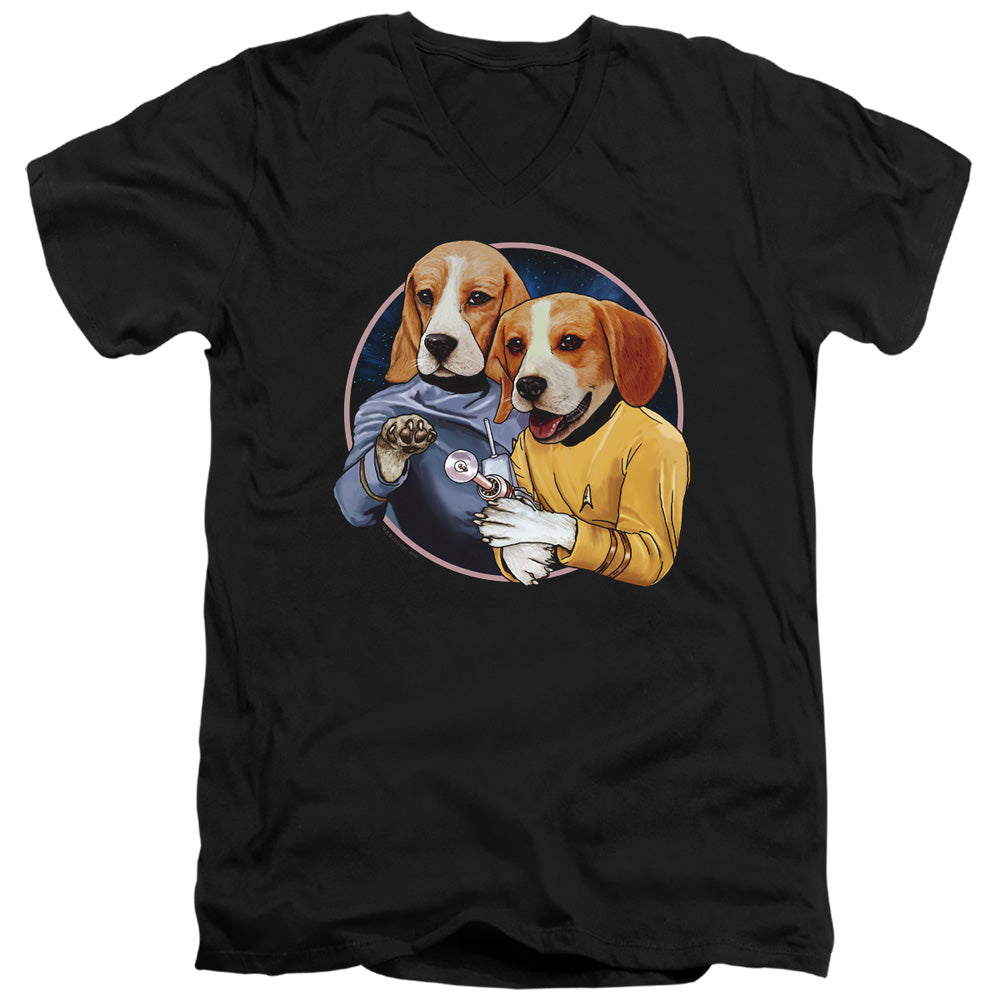 Star Trek Trek Dogs V-Neck T-Shirt