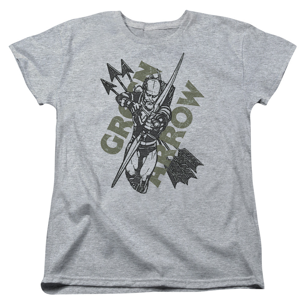 Justice League Archers Arrows Womens T-Shirt