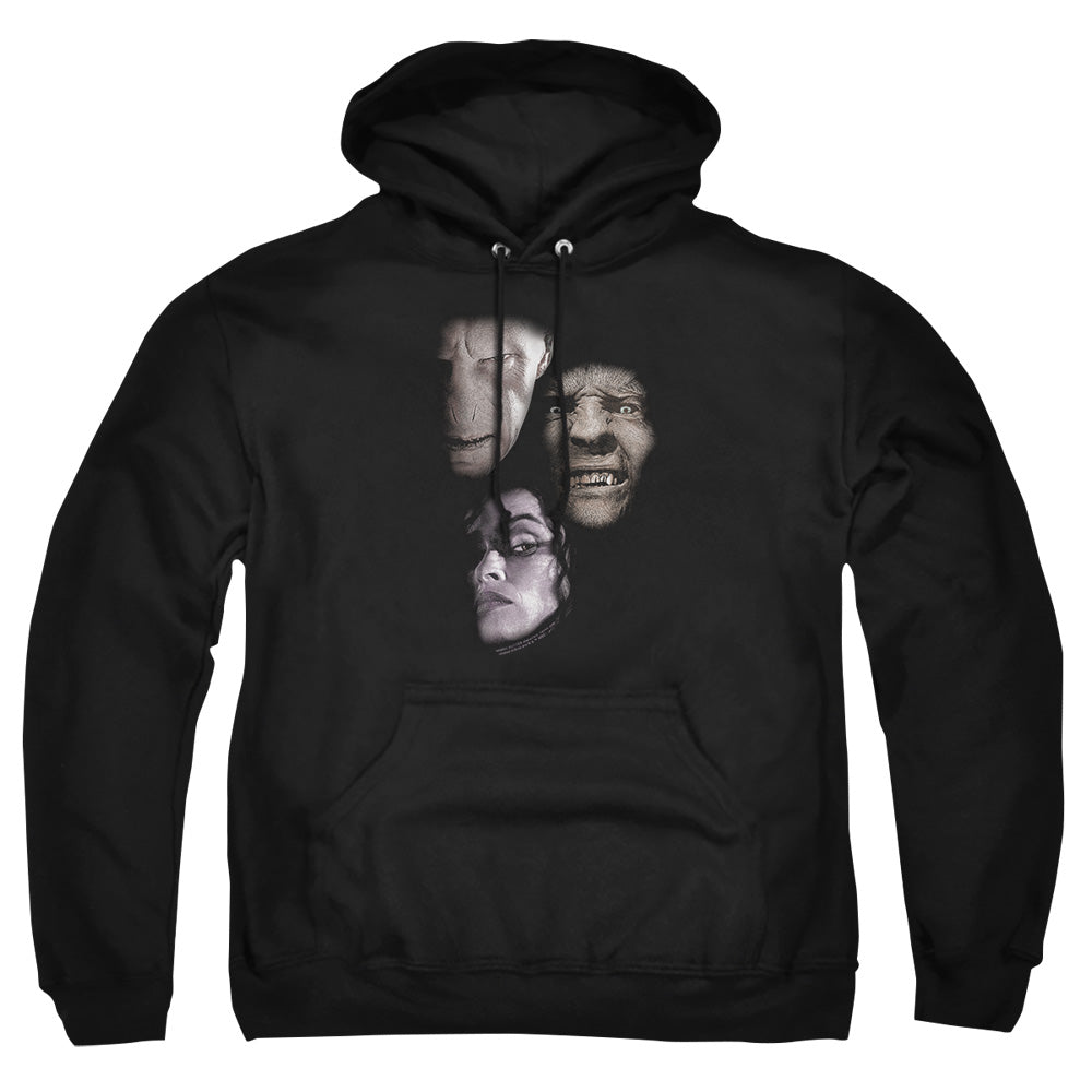 Harry Potter Villian Heads Pullover Hoodie
