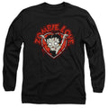 Betty Boop Heart You Forever Long Sleeve T-Shirt