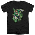 Justice League Green Lantern Energy V-Neck T-Shirt