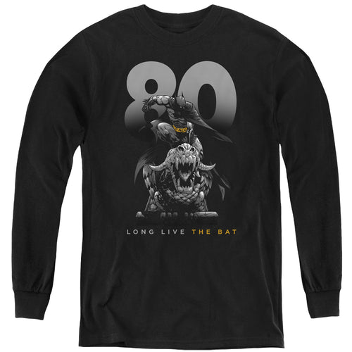 Batman Big 80 Youth Long Sleeve T-Shirt