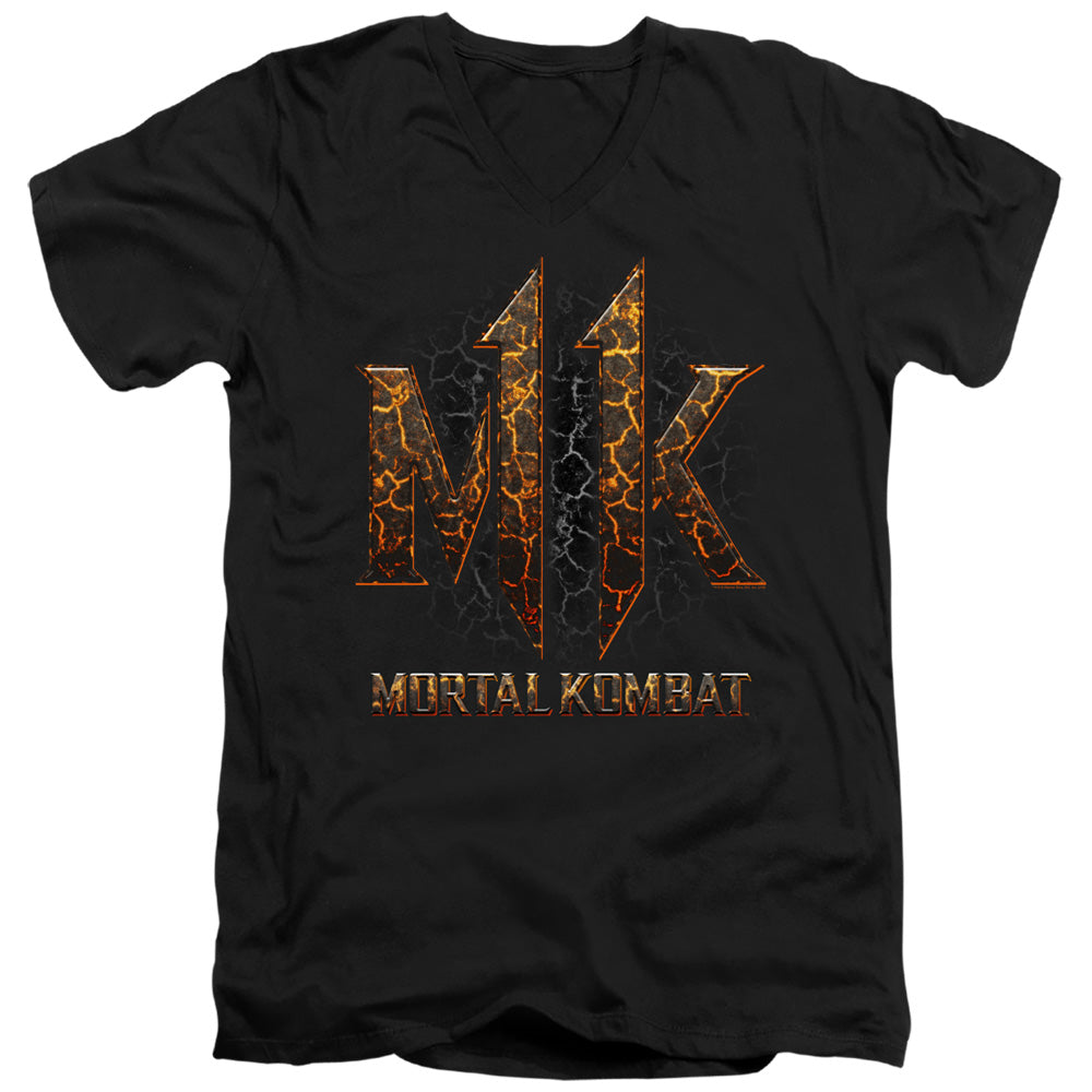 Mortal Kombat 11 Lava V-Neck T-Shirt