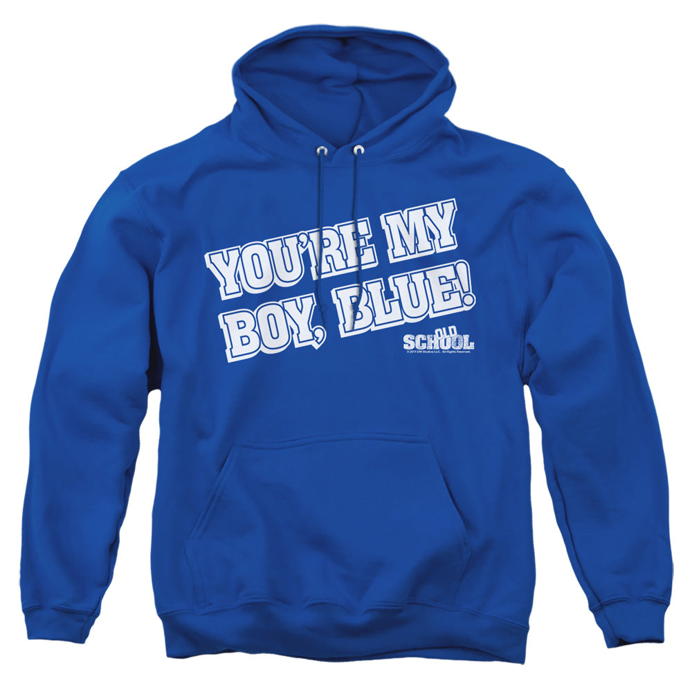 Old School My Boy Blue Pullover Hoodie