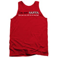 Christmas I'm Not Santa Tank Top